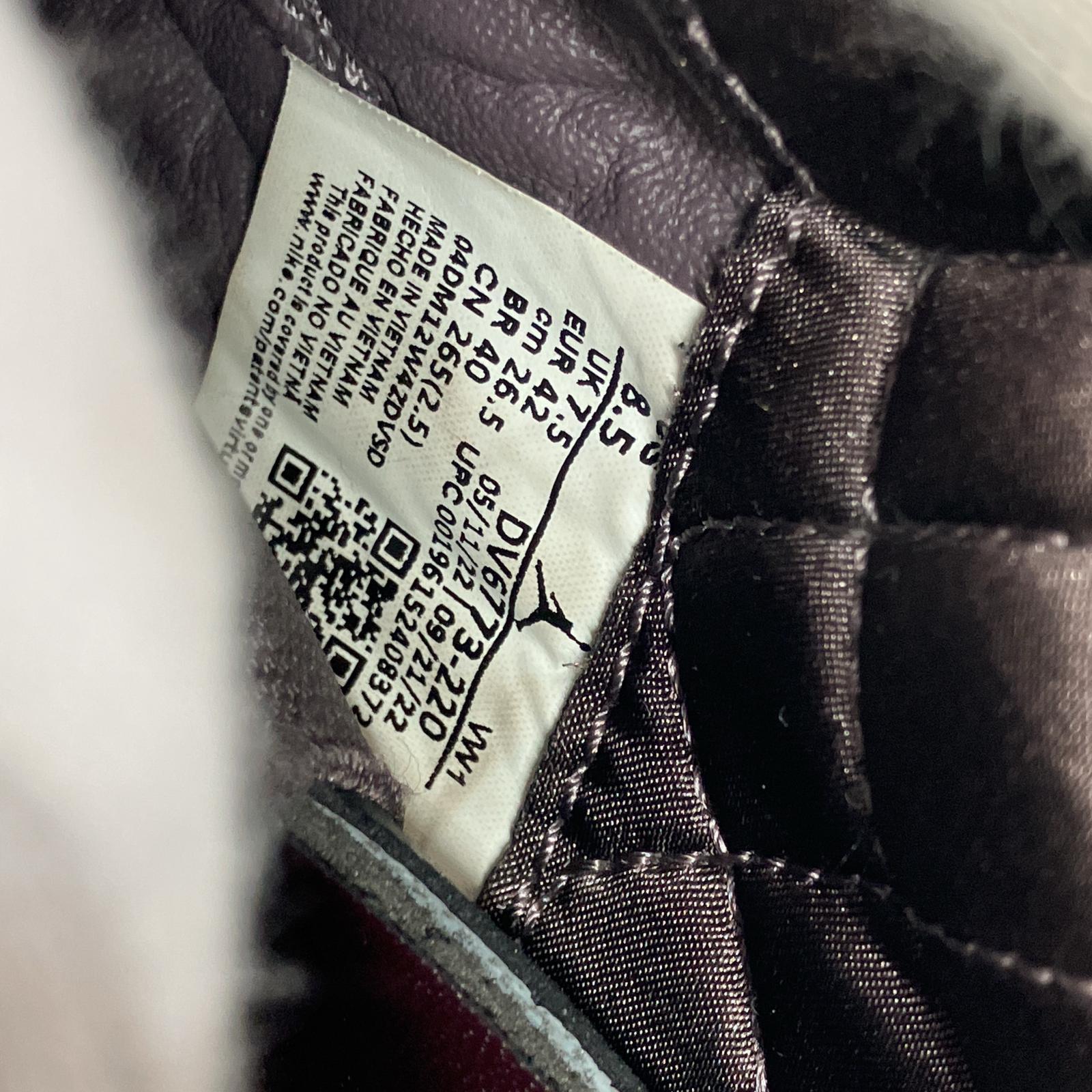 スニーカー ×A Ma Maniere Air Jordan 4 Violet Ore 26.5cm (US8 1/2 UK8 EU43) ブラウン