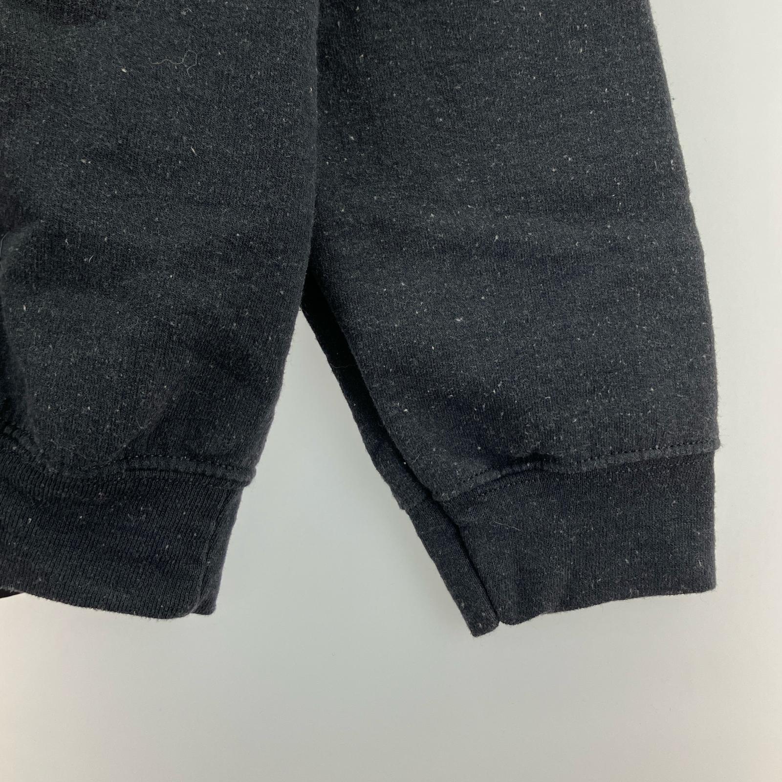 スウェット Wiffle / MICKEY MOUSE CREWNECK SWEAT S ブラック