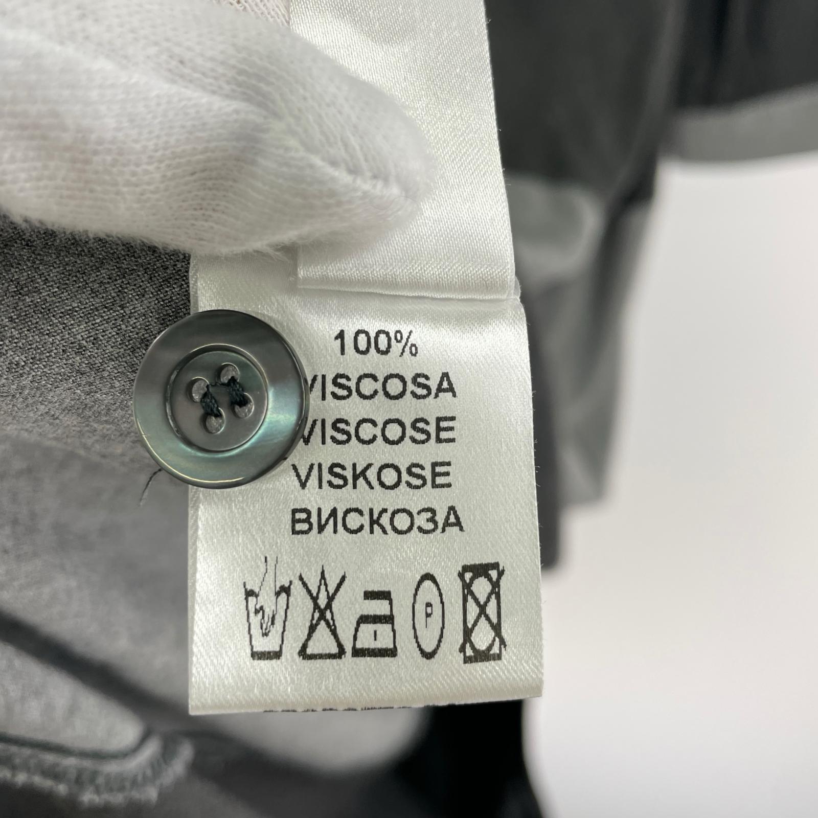 ワンピース IL VENTO&SETA シャツワンピース L グレー