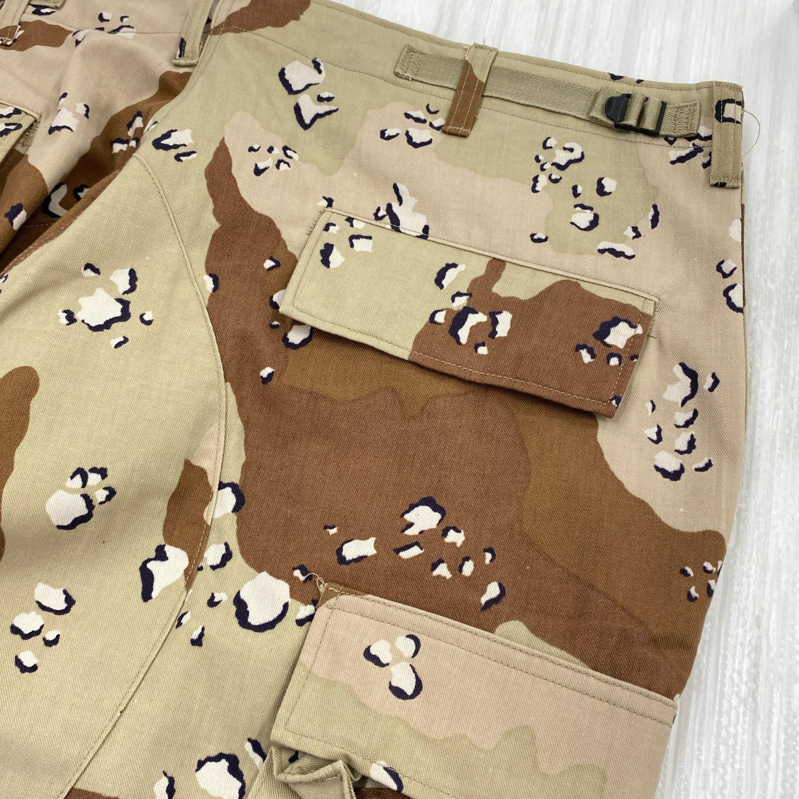 パンツ 80s us.army choco chip bdu ca L ベージュ