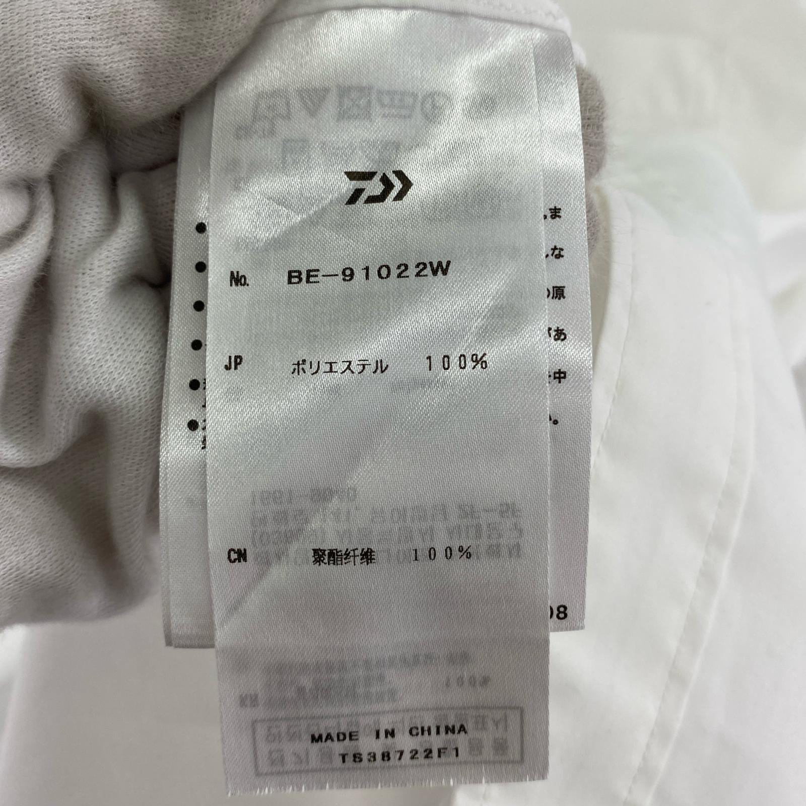 長袖シャツ TECH BAND COLLAR SHIRTS (L) L ホワイト