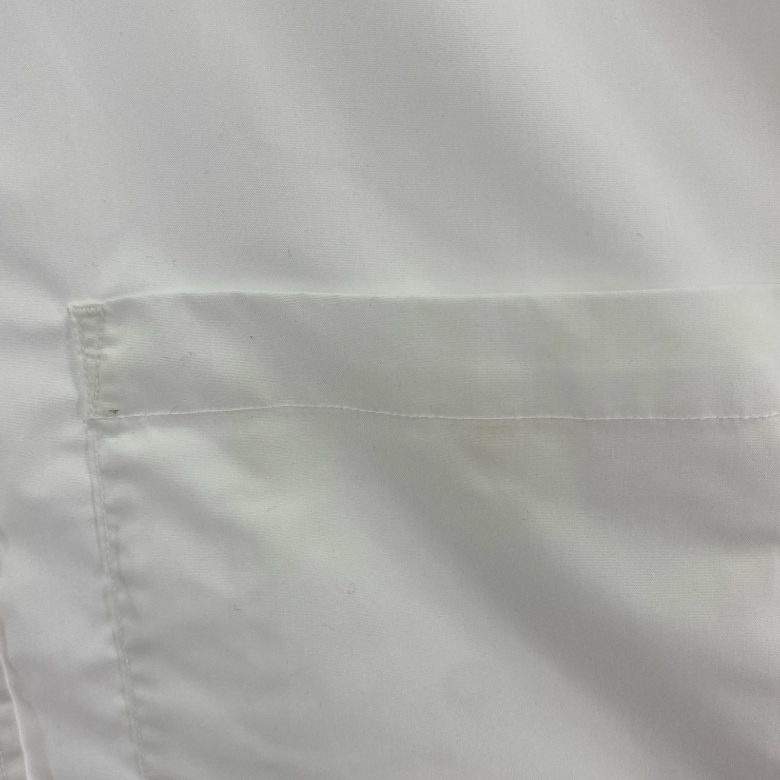 長袖シャツ TECH BAND COLLAR SHIRTS (L) L ホワイト
