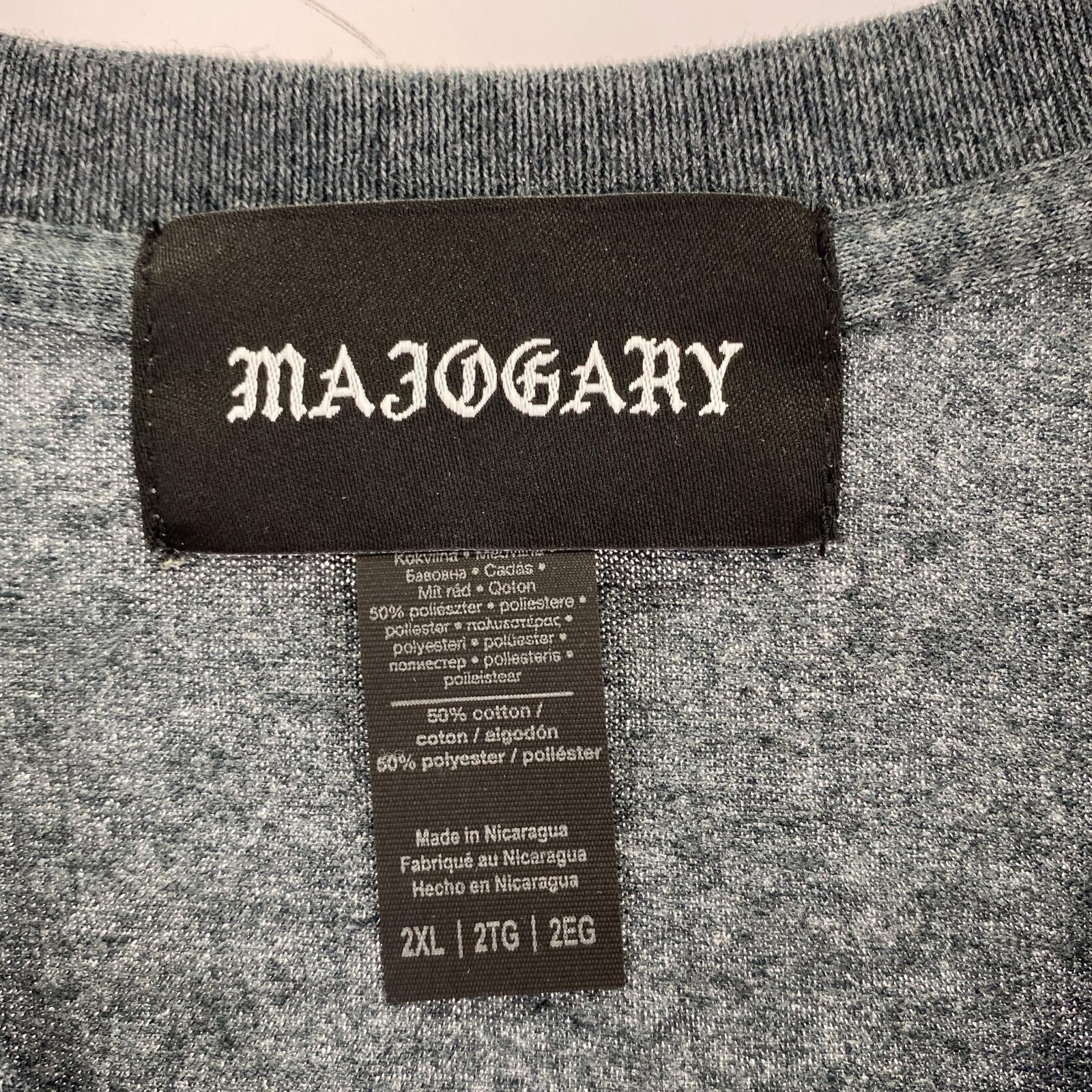 半袖Tシャツ MAJOGARY PROCLUB プリントT グレー