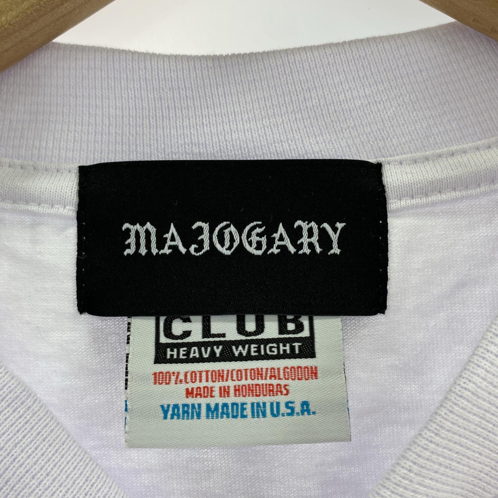 長袖Tシャツ MAJOGARY PROCLUB プリントT M ホワイト