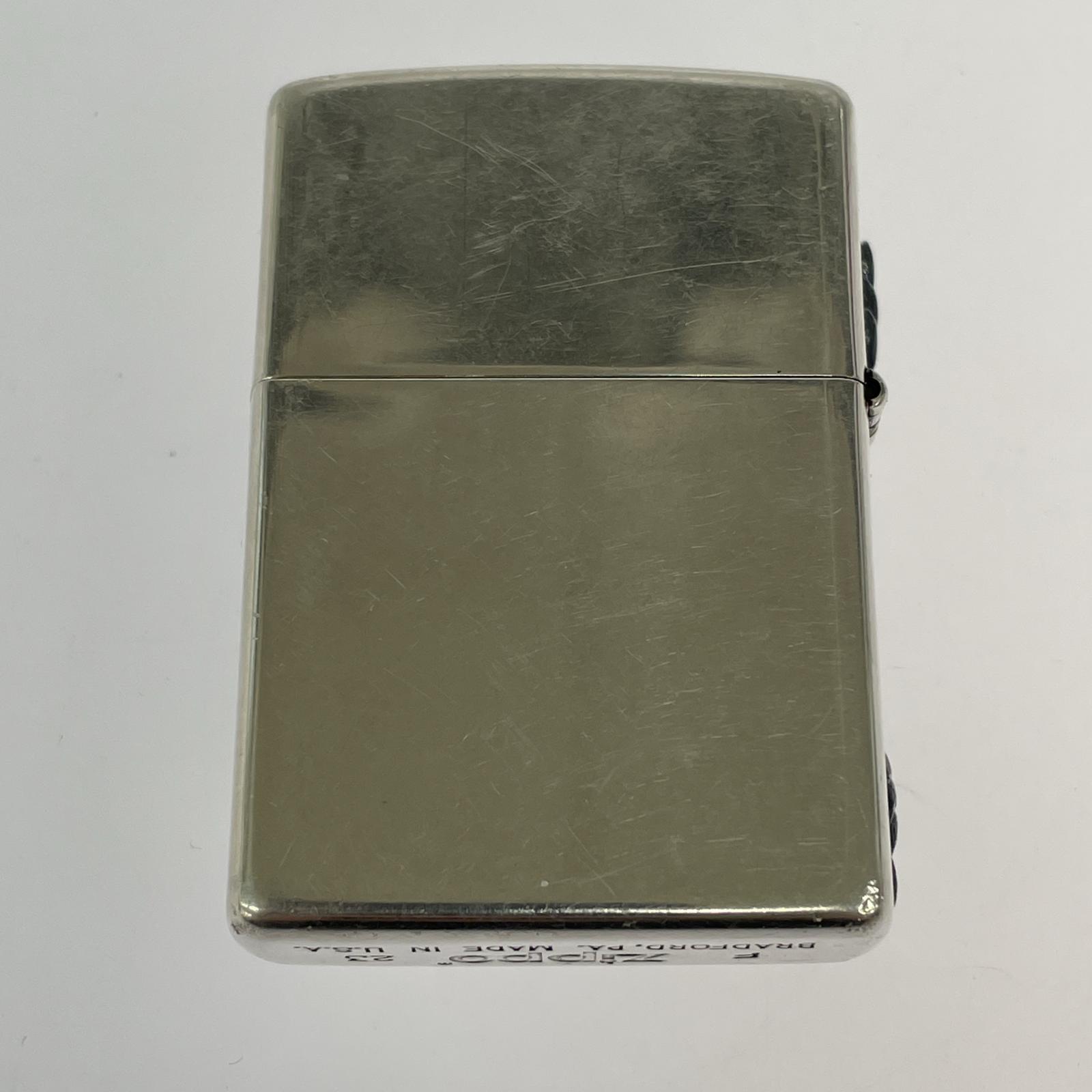 ライター zippo シルバー