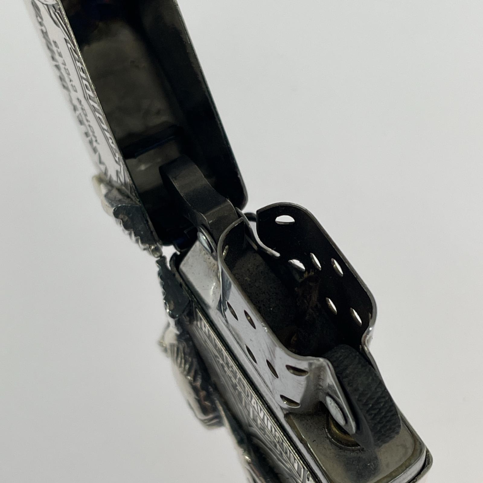 ライター zippo シルバー