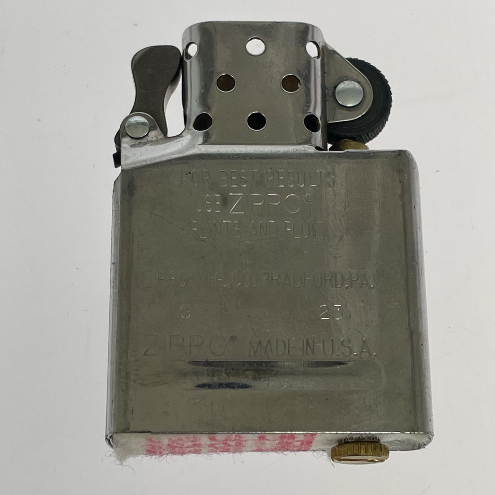 ライター zippo シルバー