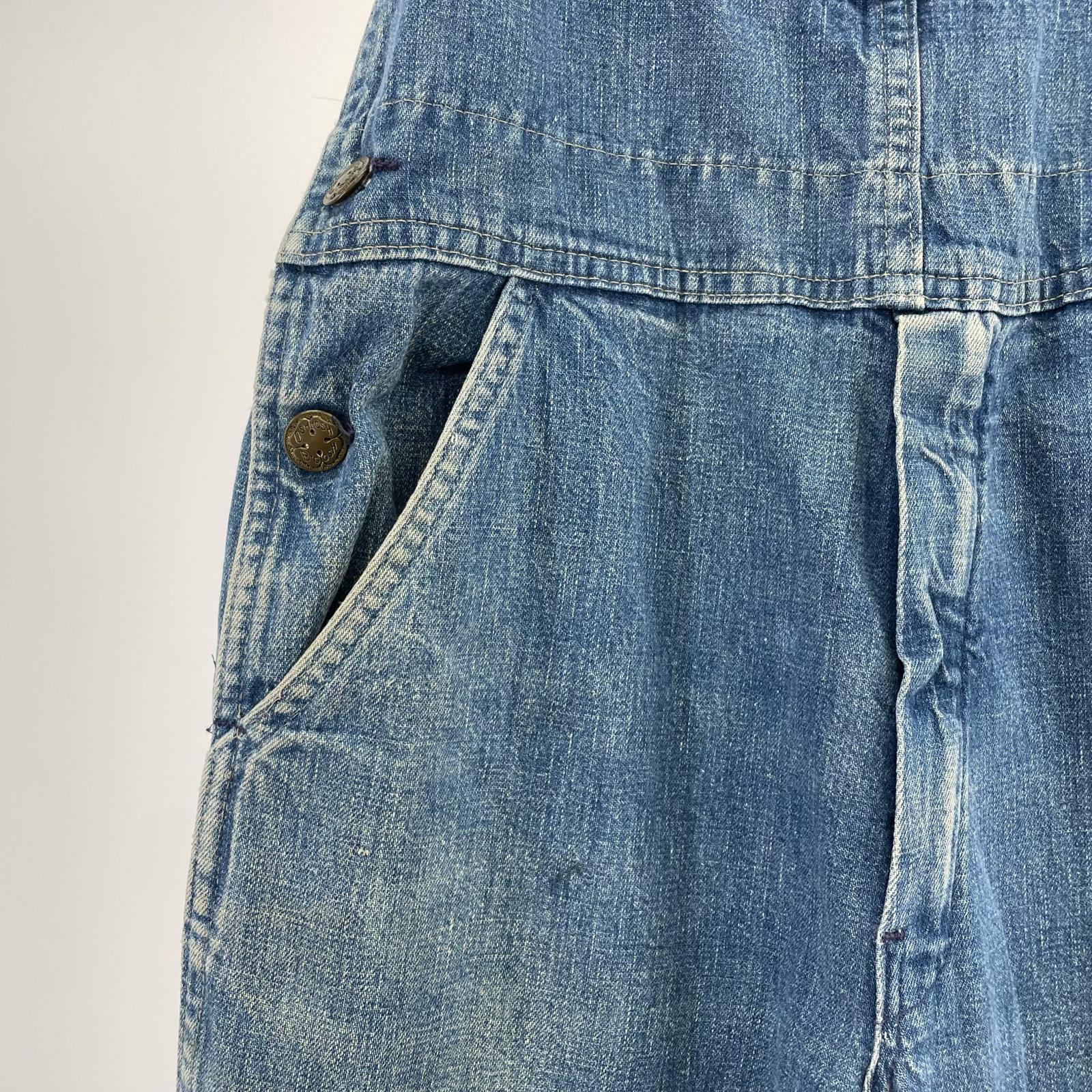 オーバーオール OSHKOSH TALON ZIP オーバーオール OLD ブルー
