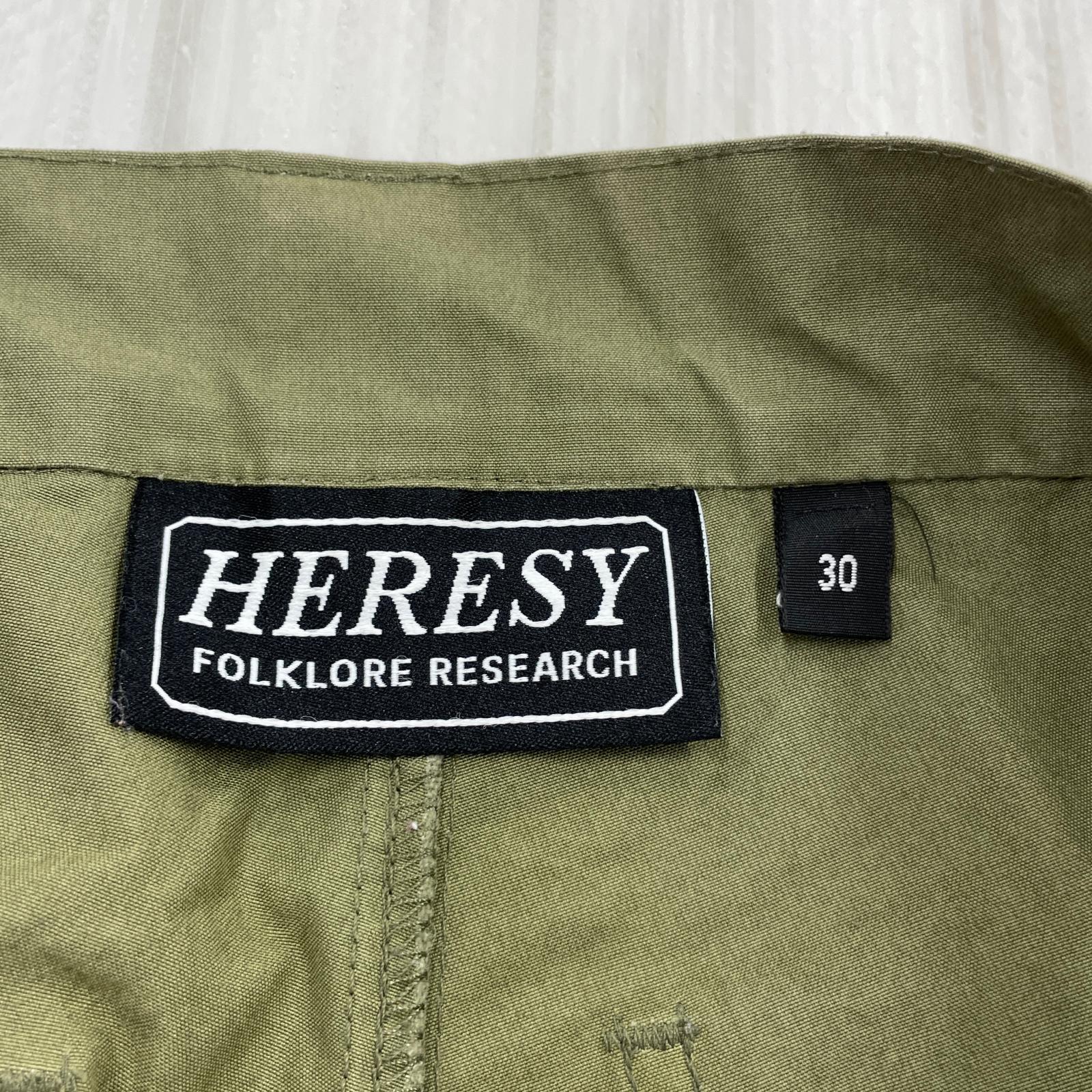 パンツ HERESY ベイカーパンツ カーキ 32 30 カーキ