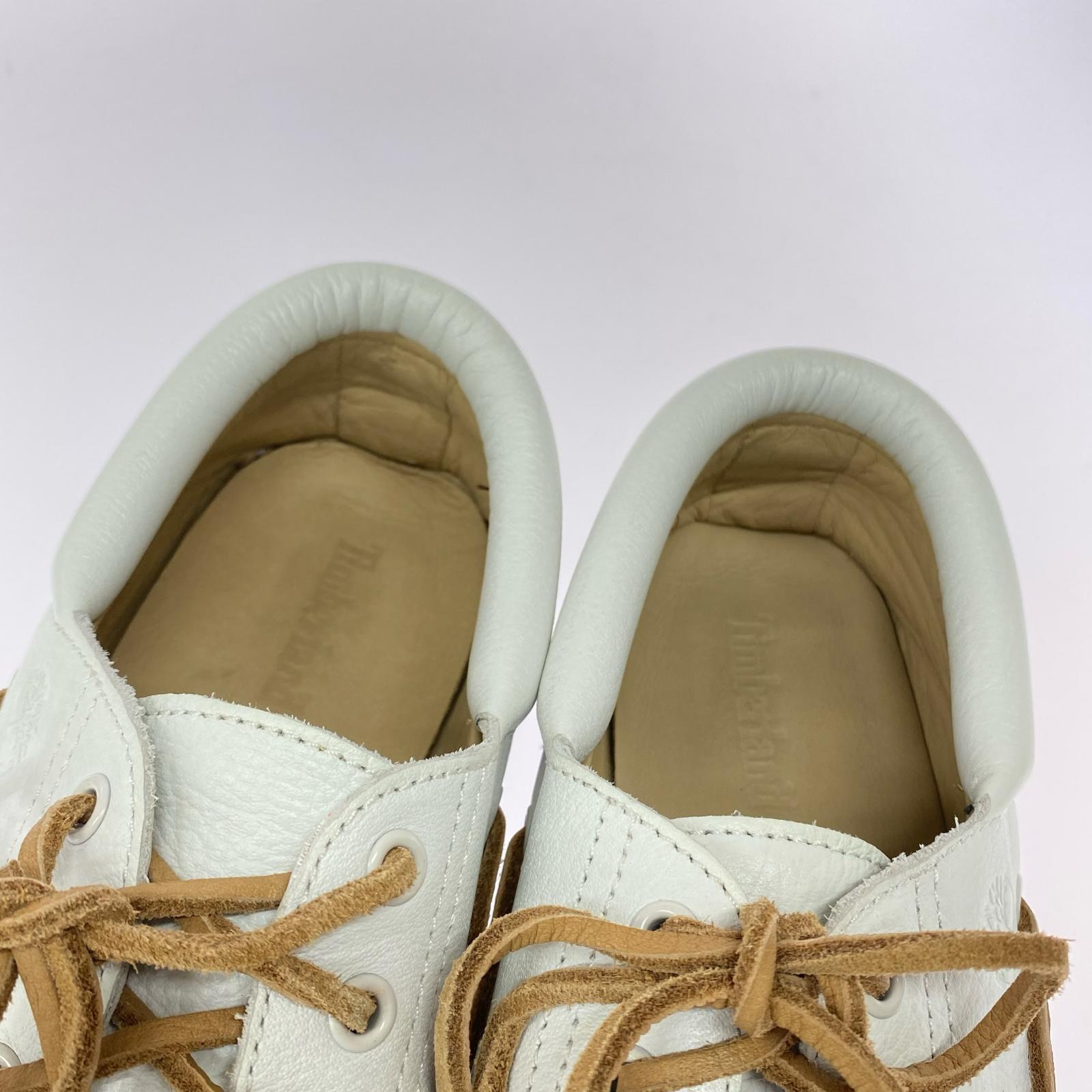 シューズ Authentic Handsewn Boat Shoes/25.5cm 25.5cm (US7 1/2 UK7 EU41) ホワイト