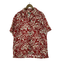 半袖シャツ pataloha アロハシャツ RED M
