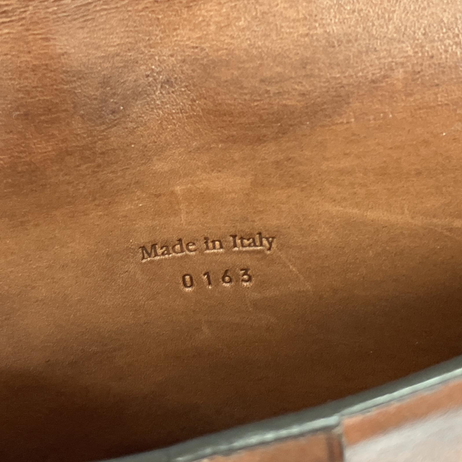 長財布 berluti 二つ折り ブラウン