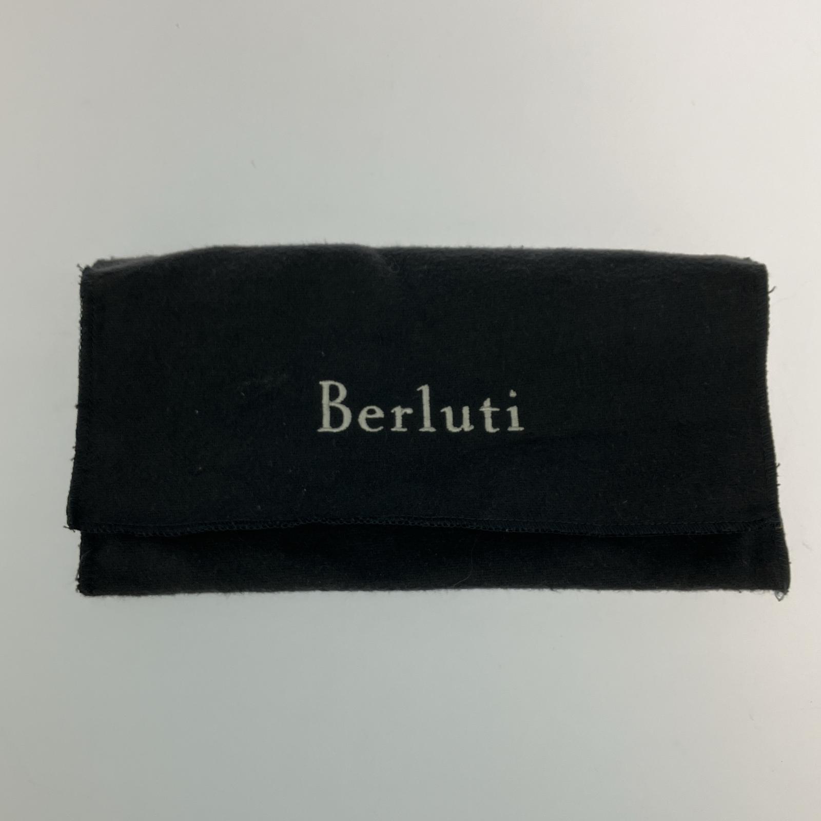 長財布 berluti 二つ折り ブラウン