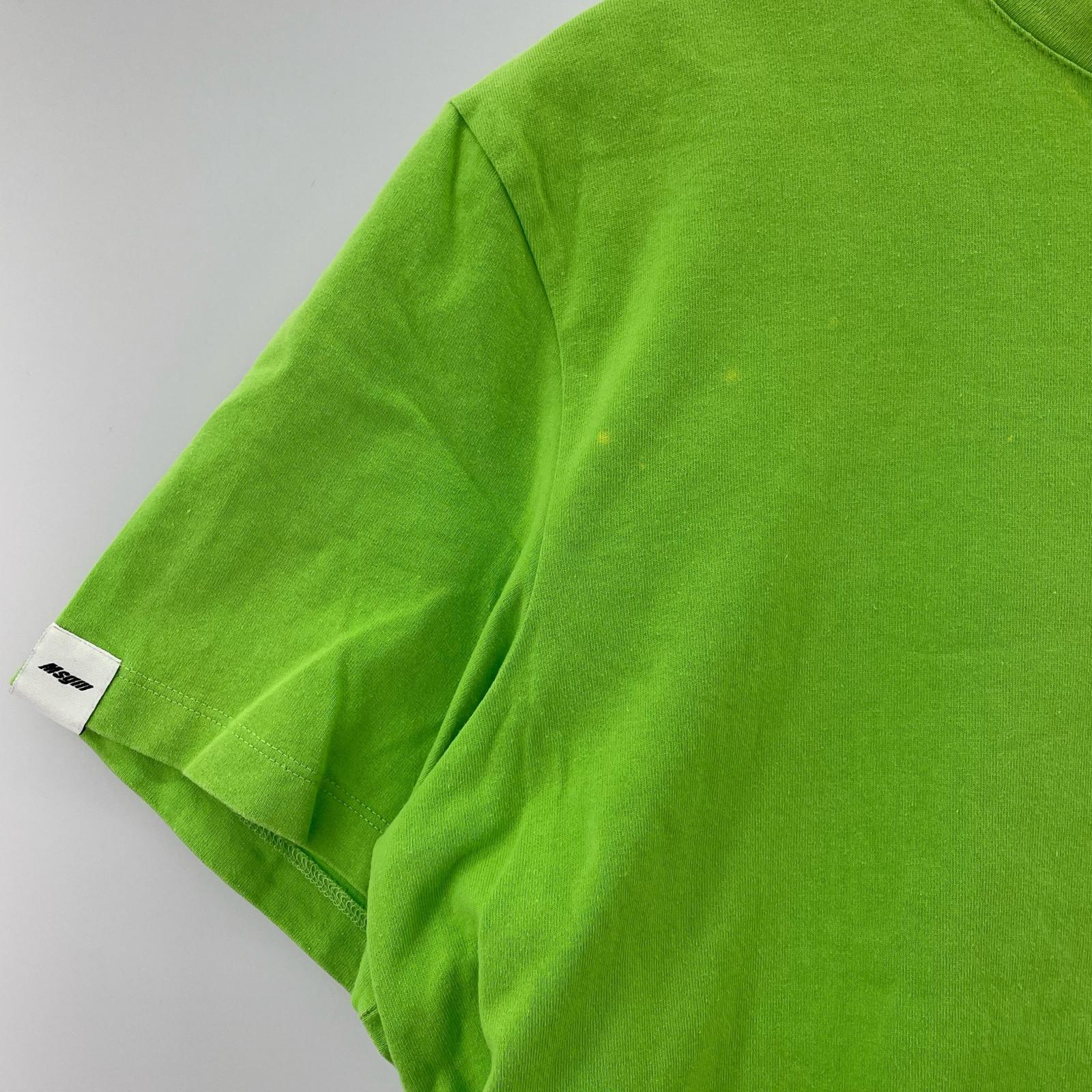 半袖Tシャツ 黄緑 (S) S