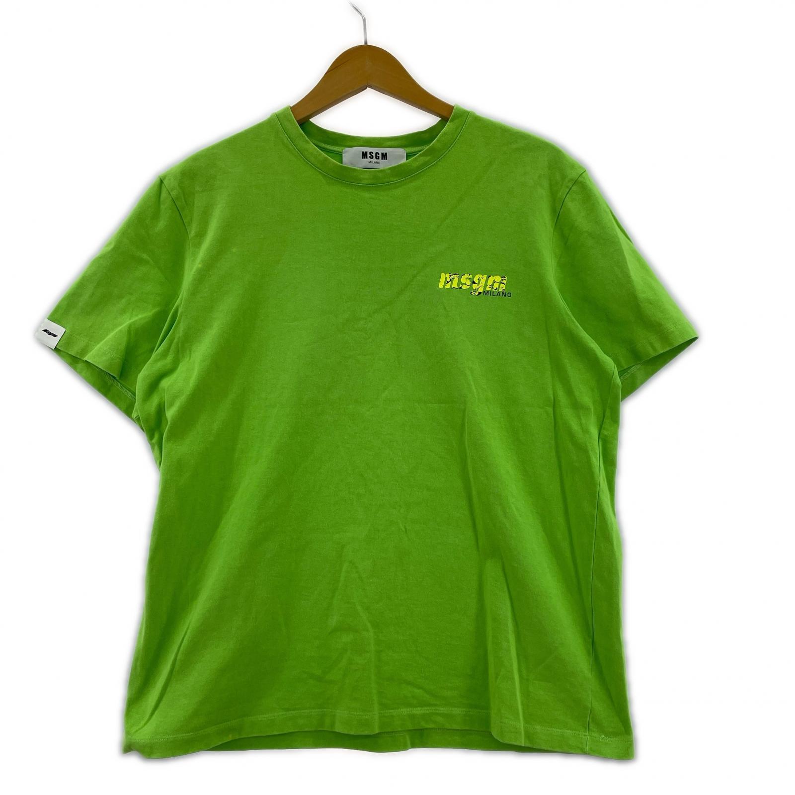 半袖Tシャツ 黄緑 (S) S