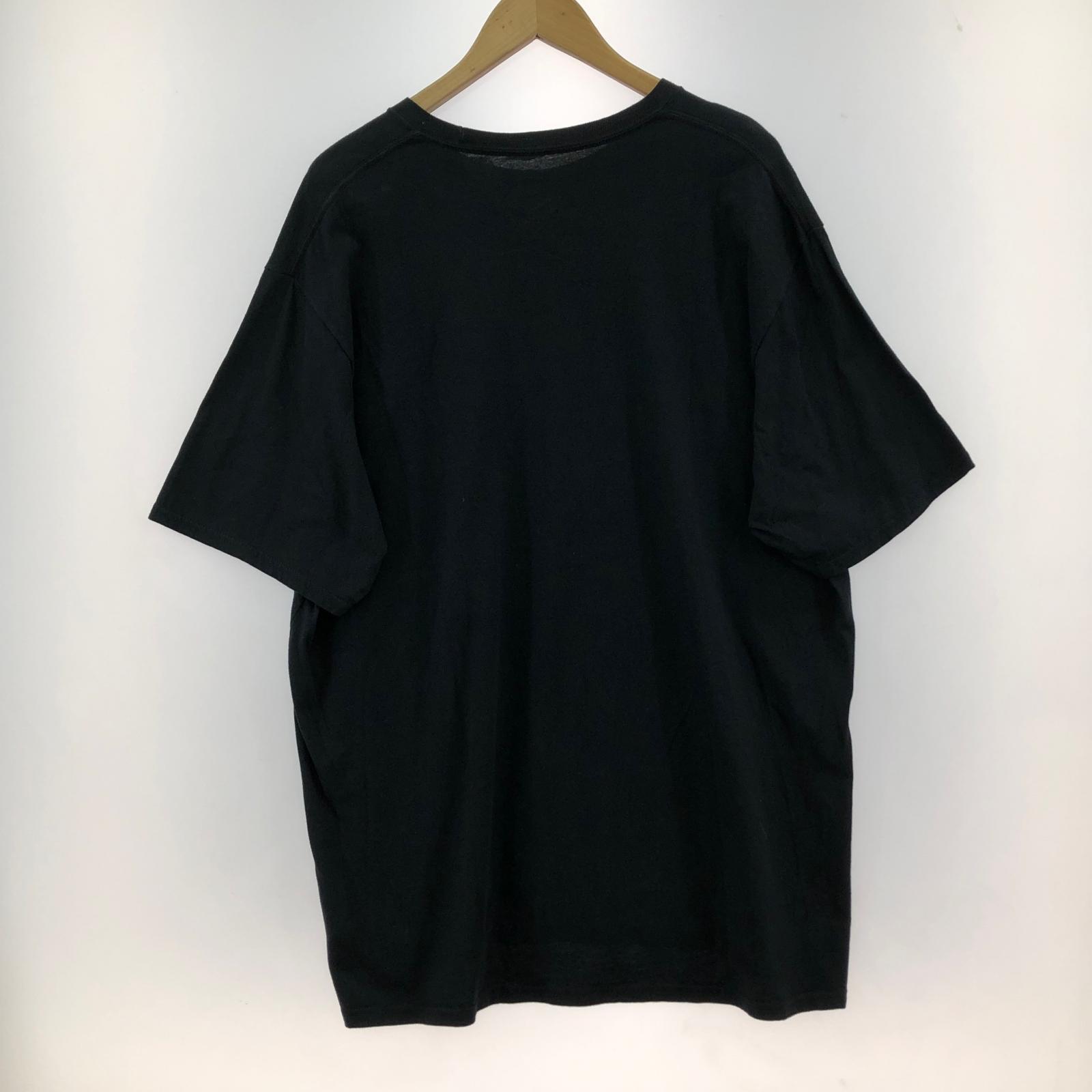 半袖Tシャツ JURASSIC PARK レオパードロゴ 黒 2X ブラック