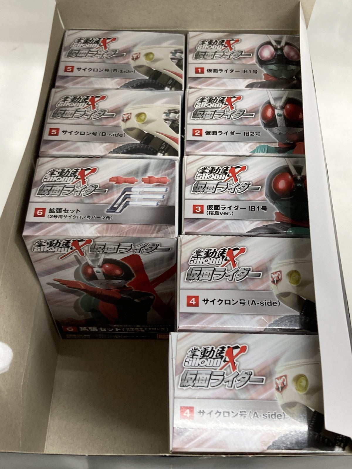 掌動駆 SHODO-X 仮面ライダー 8個セット フィギュア/グッズ