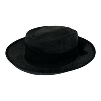 ハット Borsalino ストローハット ブラック ブラック