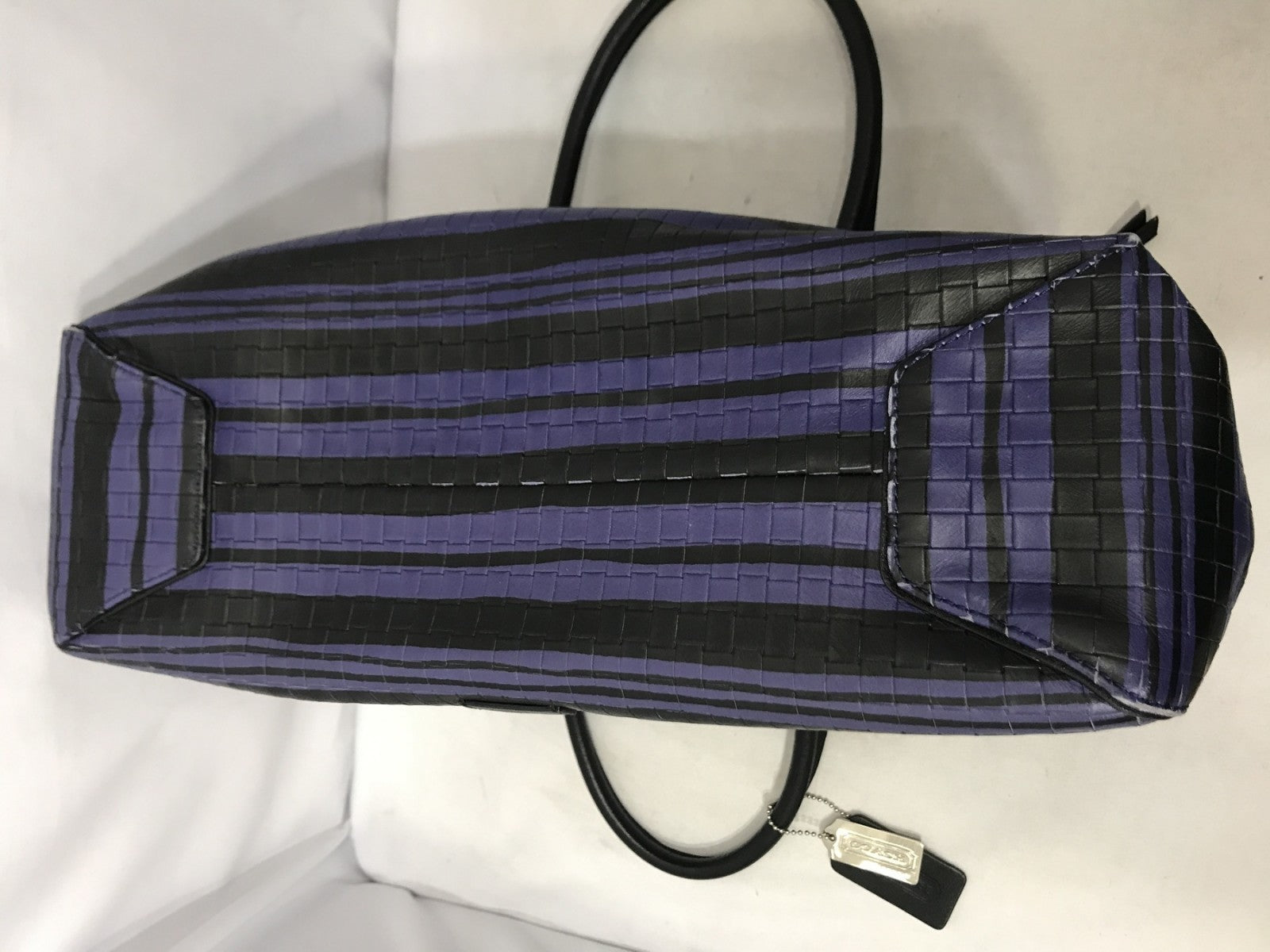 COACH ブリーカー エンボスド レザートートバッグ 30181
