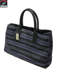 COACH ブリーカー エンボスド レザートートバッグ 30181