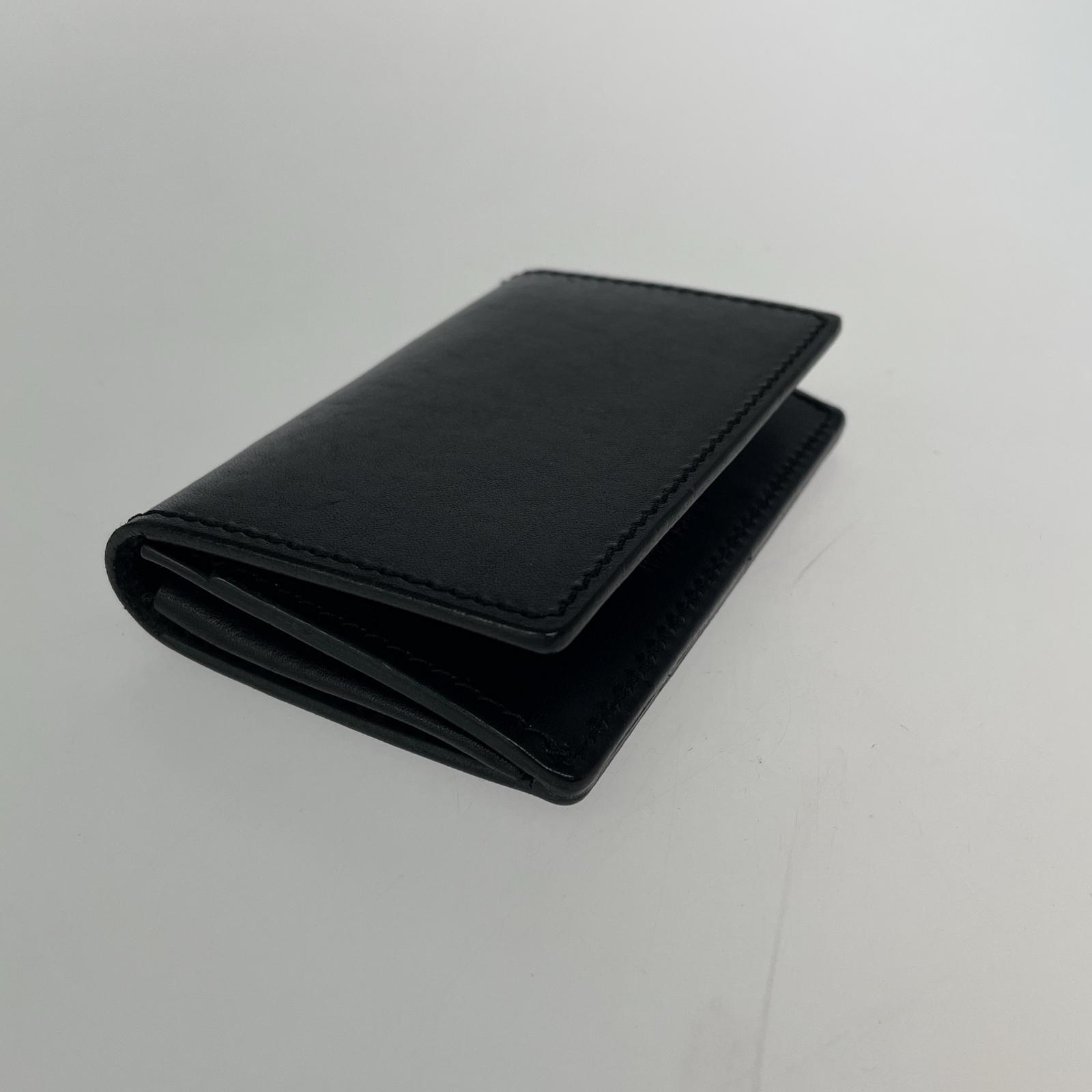 コンパクトウォレット folded card case ブラック