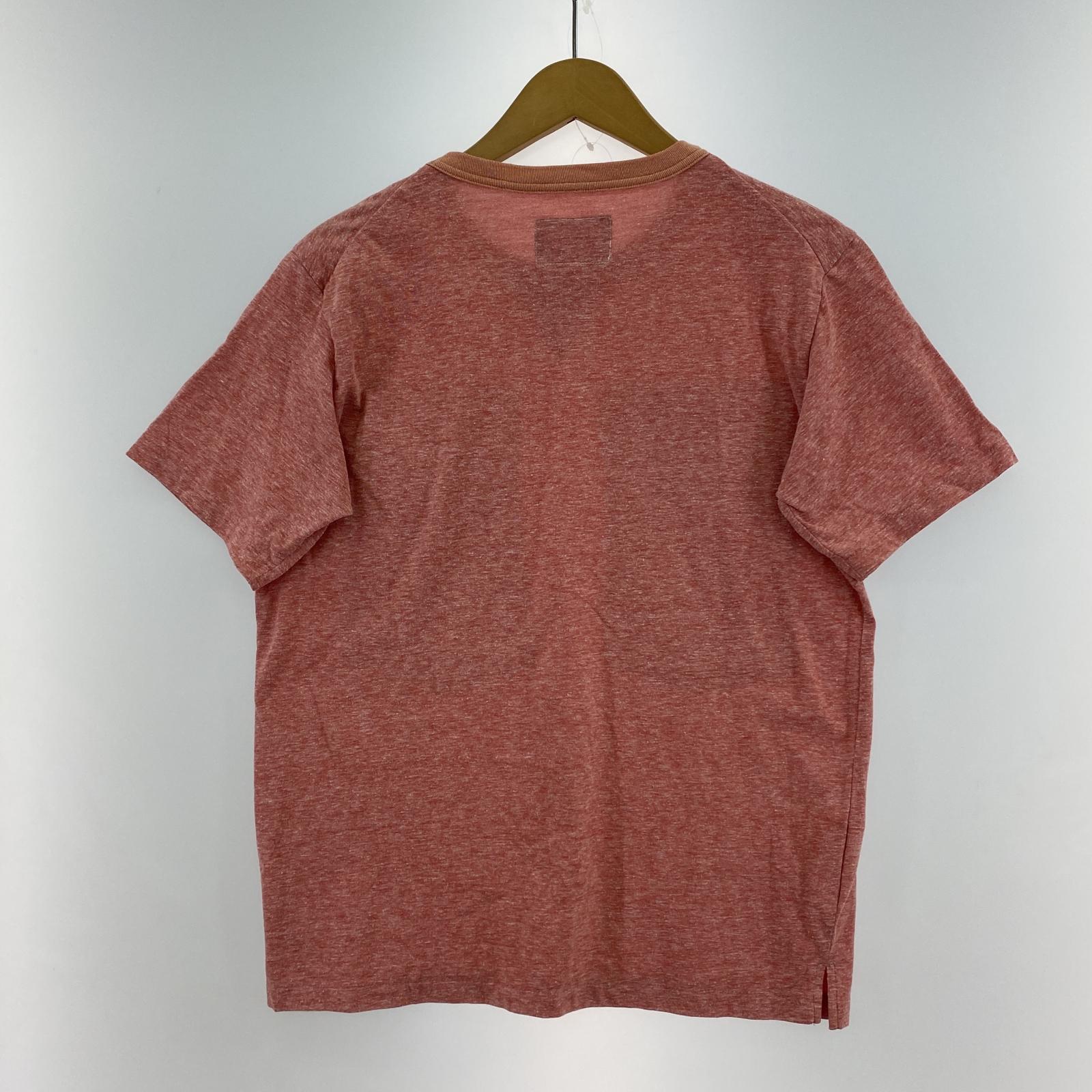 半袖Tシャツ S/Sデザインカットソー (XS) レッド