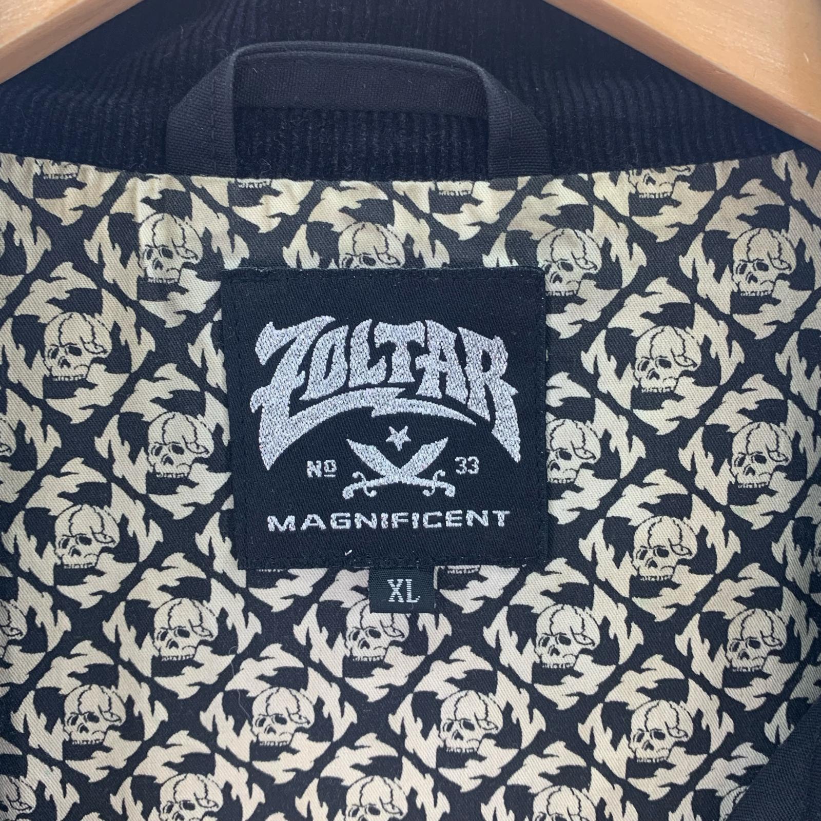 ジャケット ZOLTAR ライダースジャケット ブラック