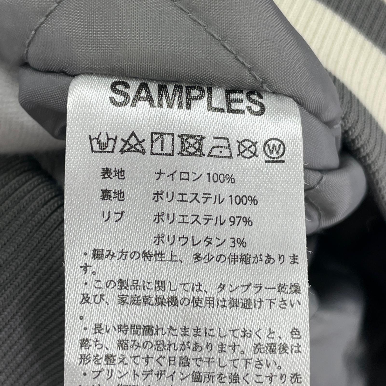 ジャケット samples 裏地キルティング (L) L グレー
