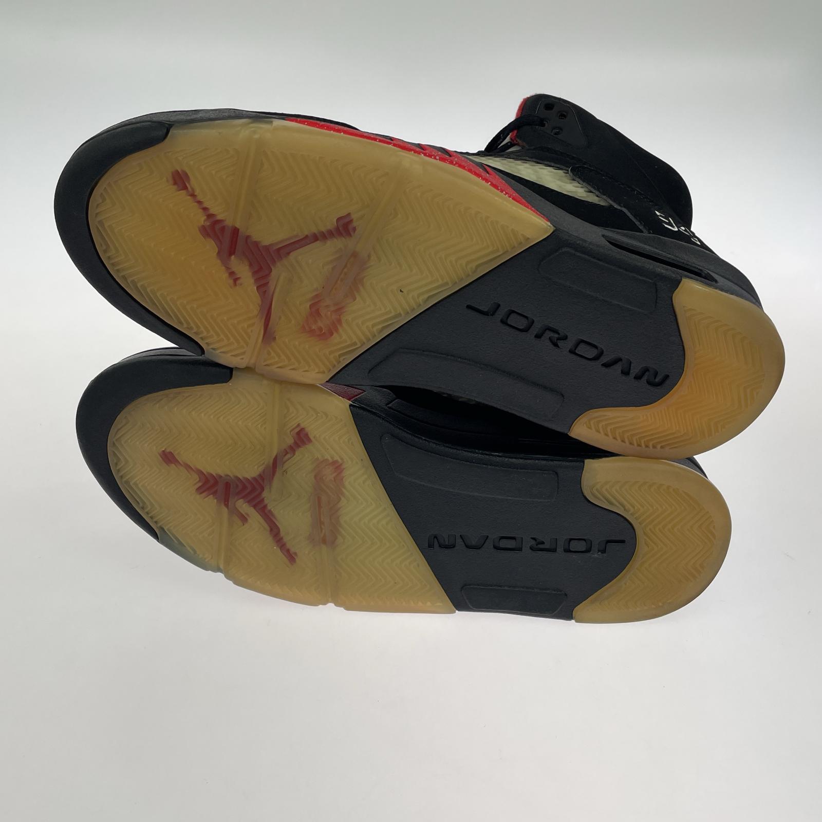 スニーカー NIKE AIR JORDAN 5 RETRO SUPRIME 28.5 黒 28.5cm (US10 1/2 UK10 EU47) ブラック