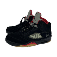 スニーカー NIKE AIR JORDAN 5 RETRO SUPRIME 28.5 黒 28.5cm (US10 1/2 UK10 EU47) ブラック
