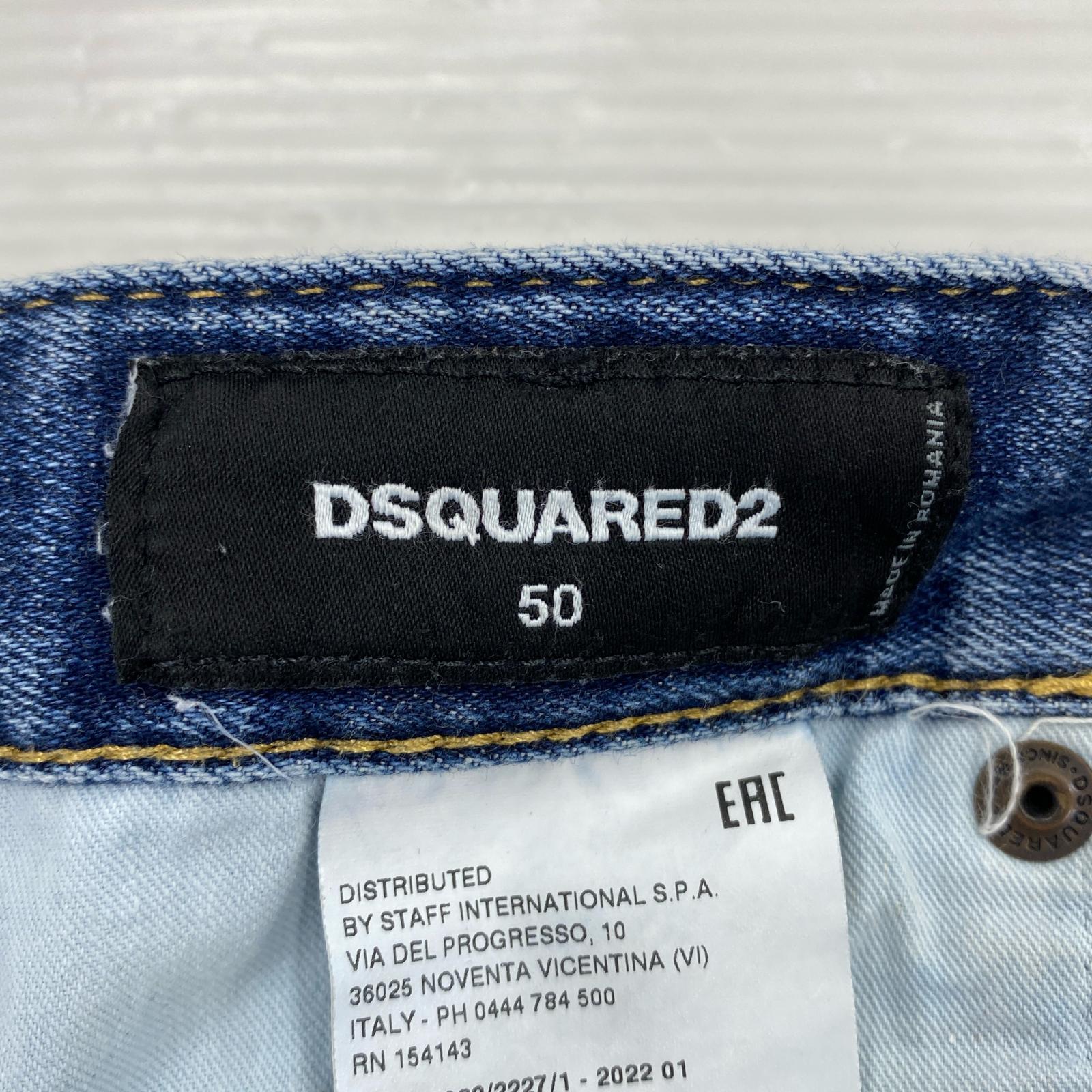 デニムパンツ DSQUARED2 デニム・ジーンズ ブルー