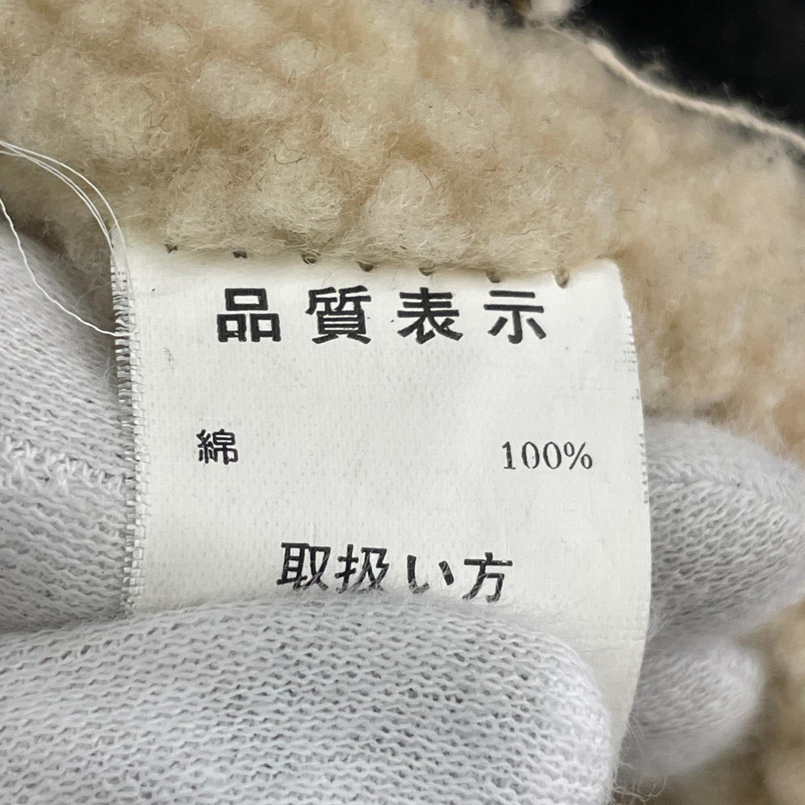 ジャケット トロピカルヘル デニムジャケット ボア 袖レザー L