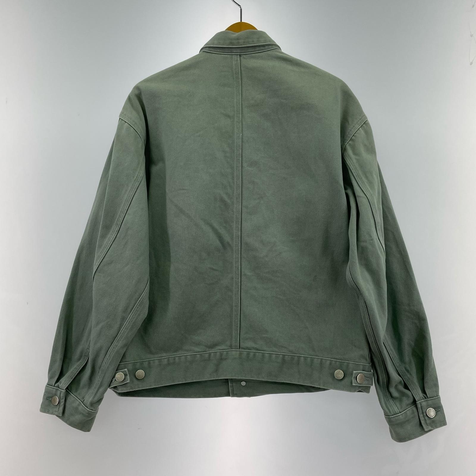 デニムジャケット 24SS Denim chore trucker jacket グリーン S S
