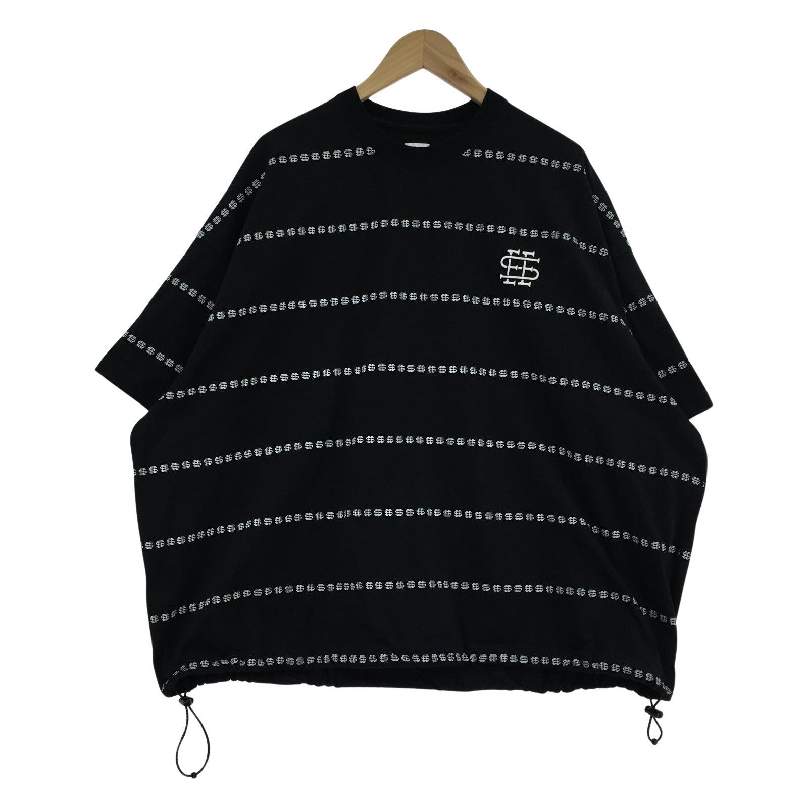半袖Tシャツ SEE SEE SUPER BIG S LOGO M ブラック