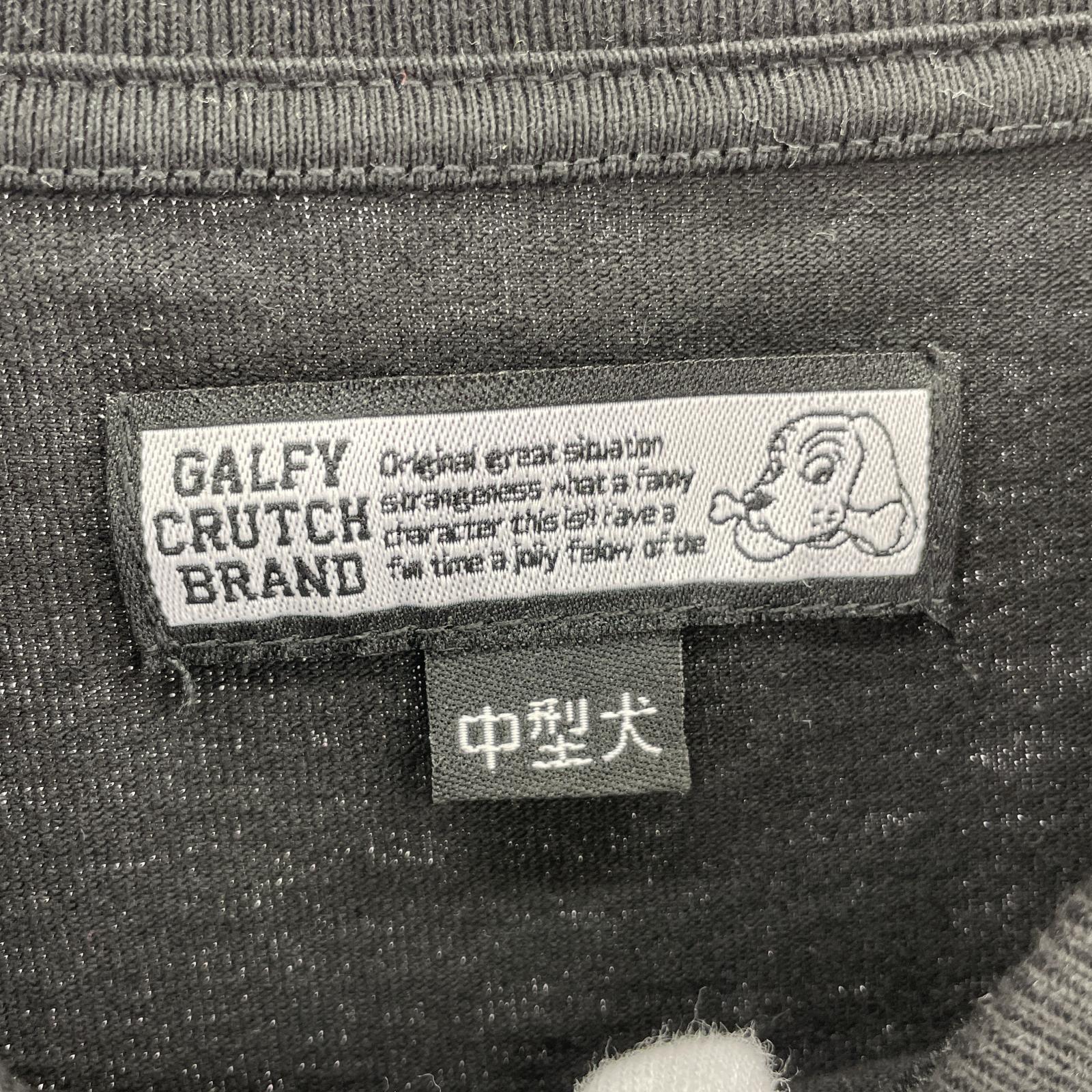 半袖Tシャツ GALFY/ガリノハーツ/ブラック L ブラック