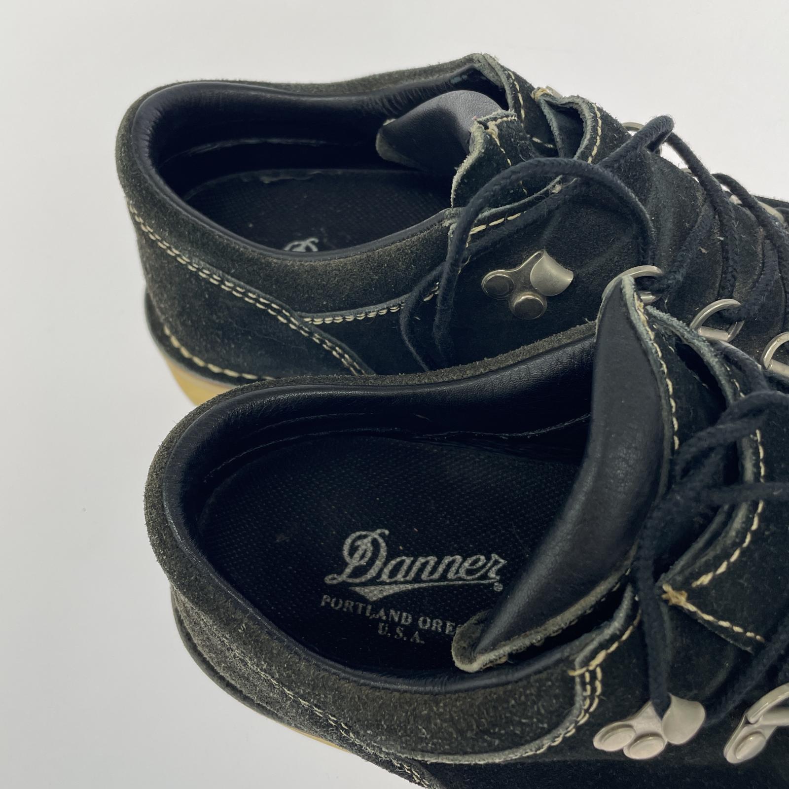 シューズ マウンテンリッジロー US8 BLK ブラック