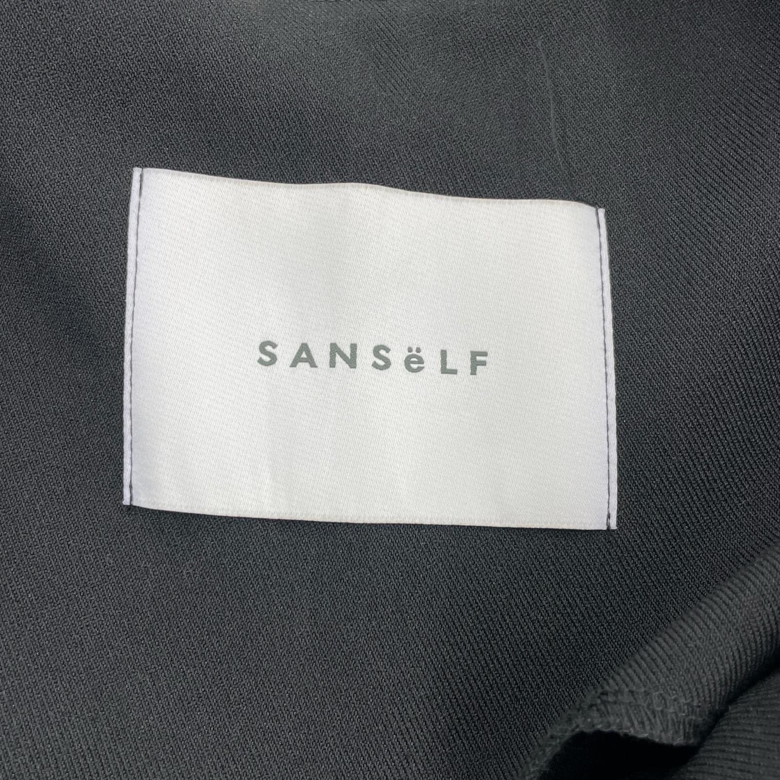 サロペット SANSeLF Se サイドラメテープオールインワン ブラック
