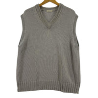 長袖シャツ HEUGN Knit Vest KNIT WEAR 007 サンドベージュ (3) グレー