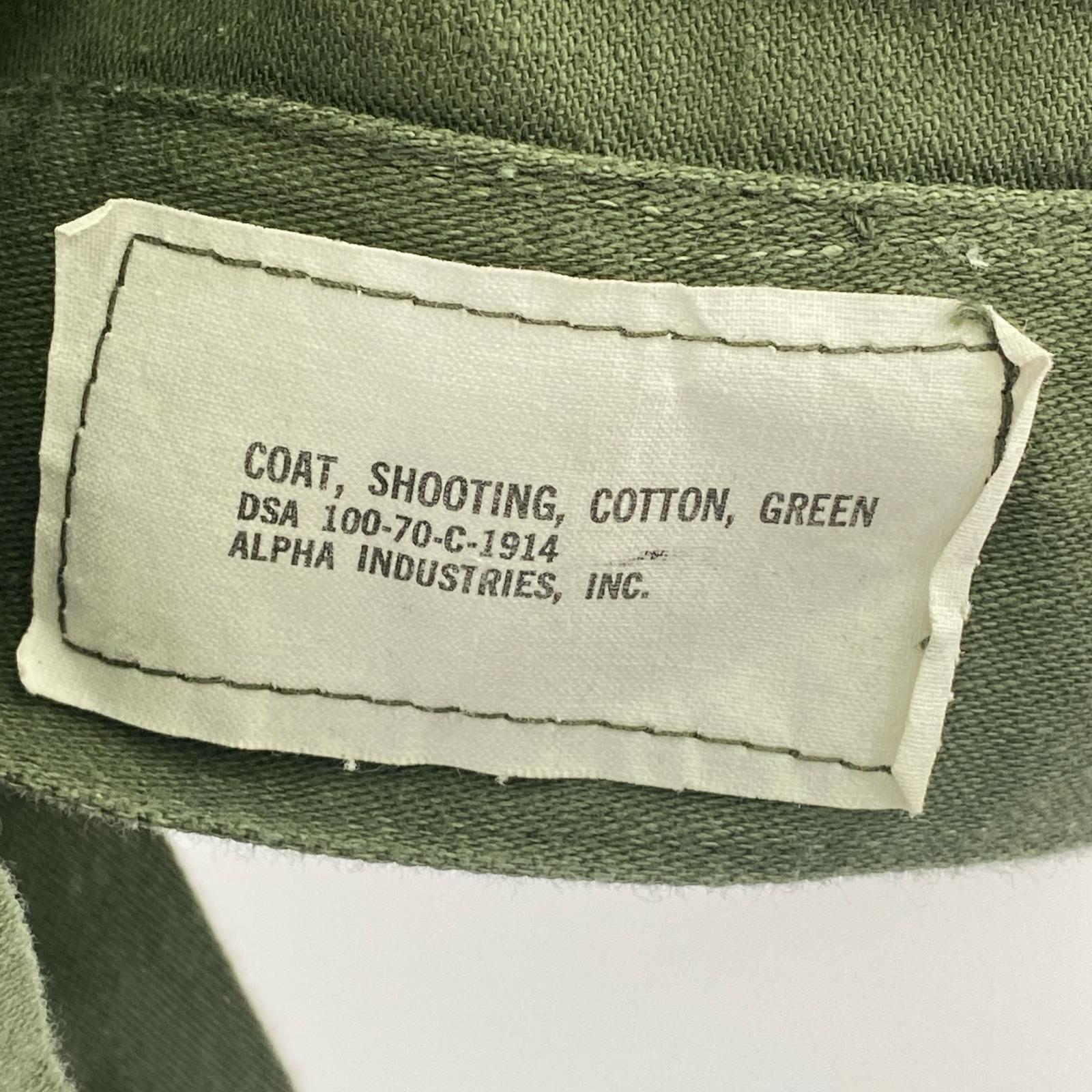 ジャケット USMC SHOOTING JACKET (M) カーキ M カーキ