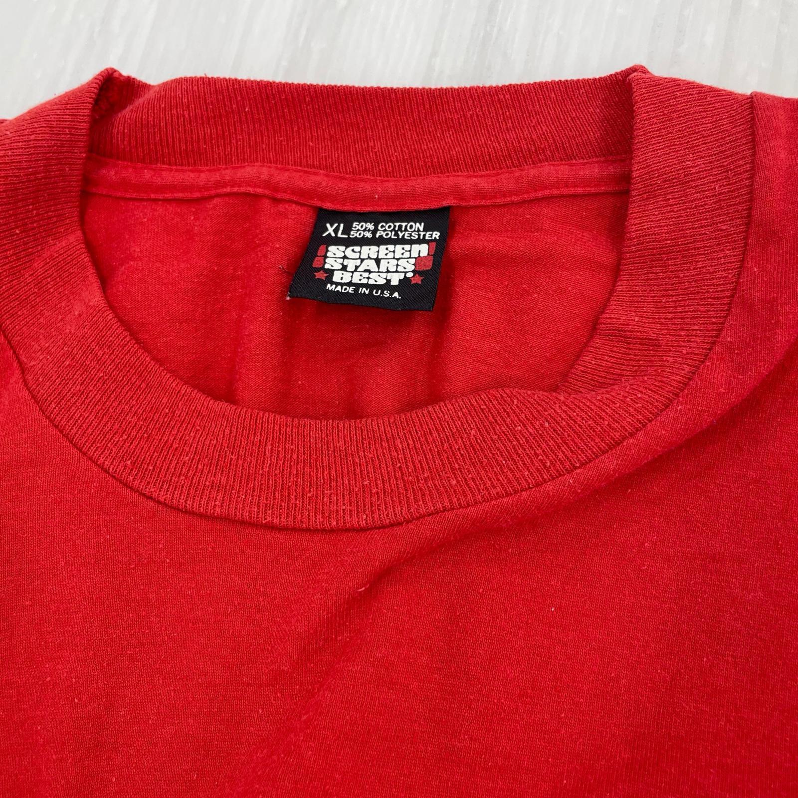 半袖Tシャツ SCREEンSTARS BEST 赤 USA製 XL レッド