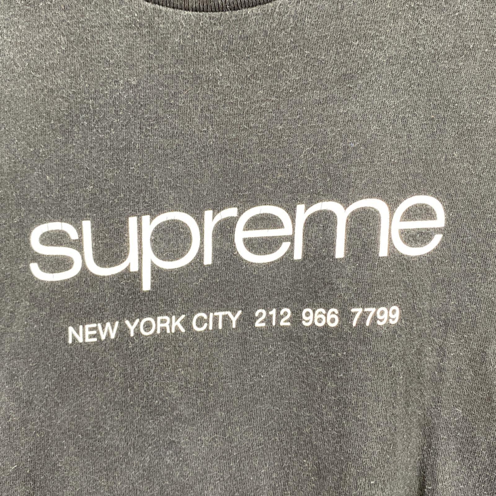 半袖Tシャツ 20SS New York Classic Logo Tee (L) L ブラック