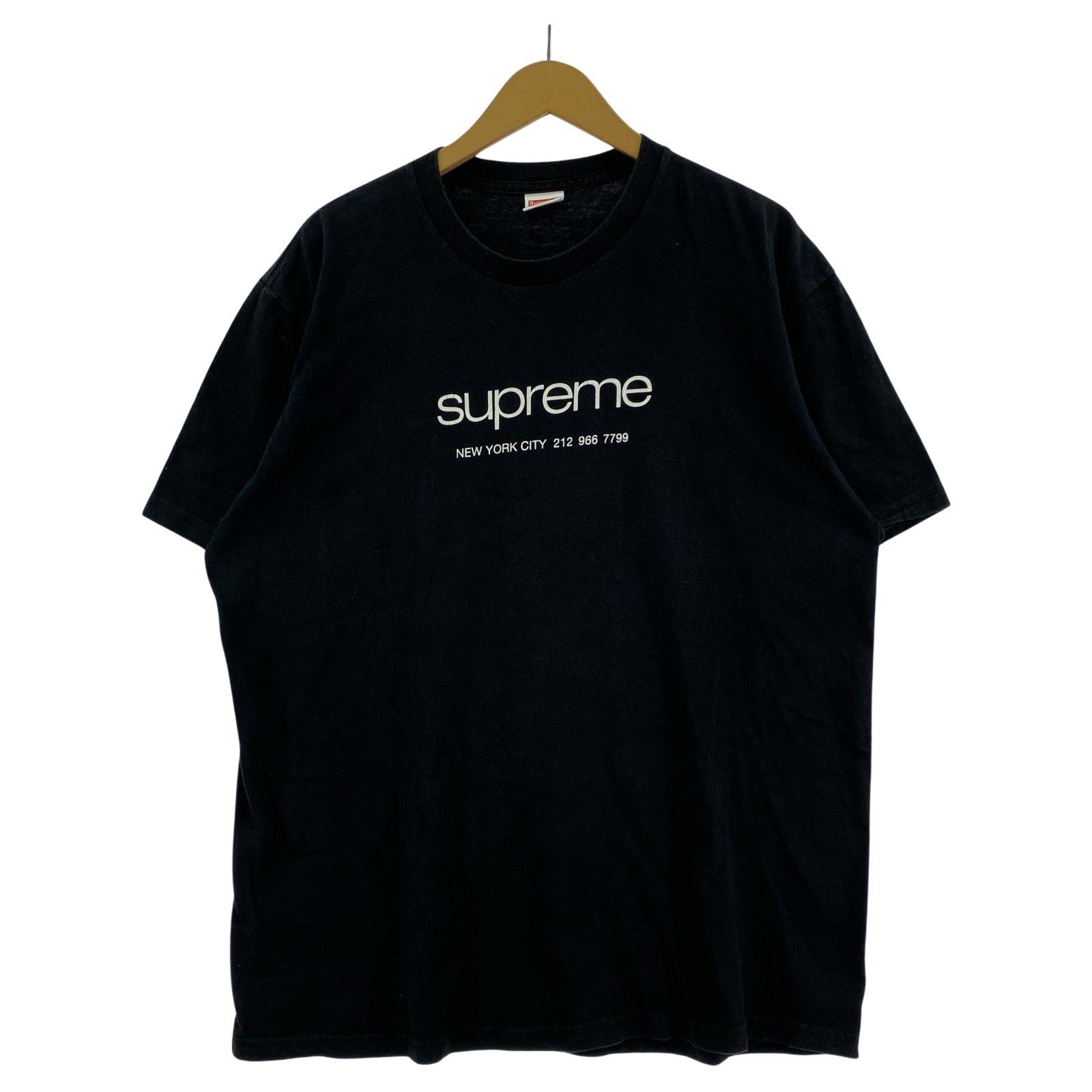 半袖Tシャツ 20SS New York Classic Logo Tee (L) L ブラック