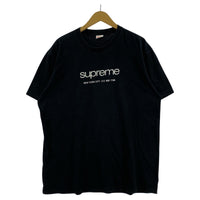 半袖Tシャツ 20SS New York Classic Logo Tee (L) L ブラック