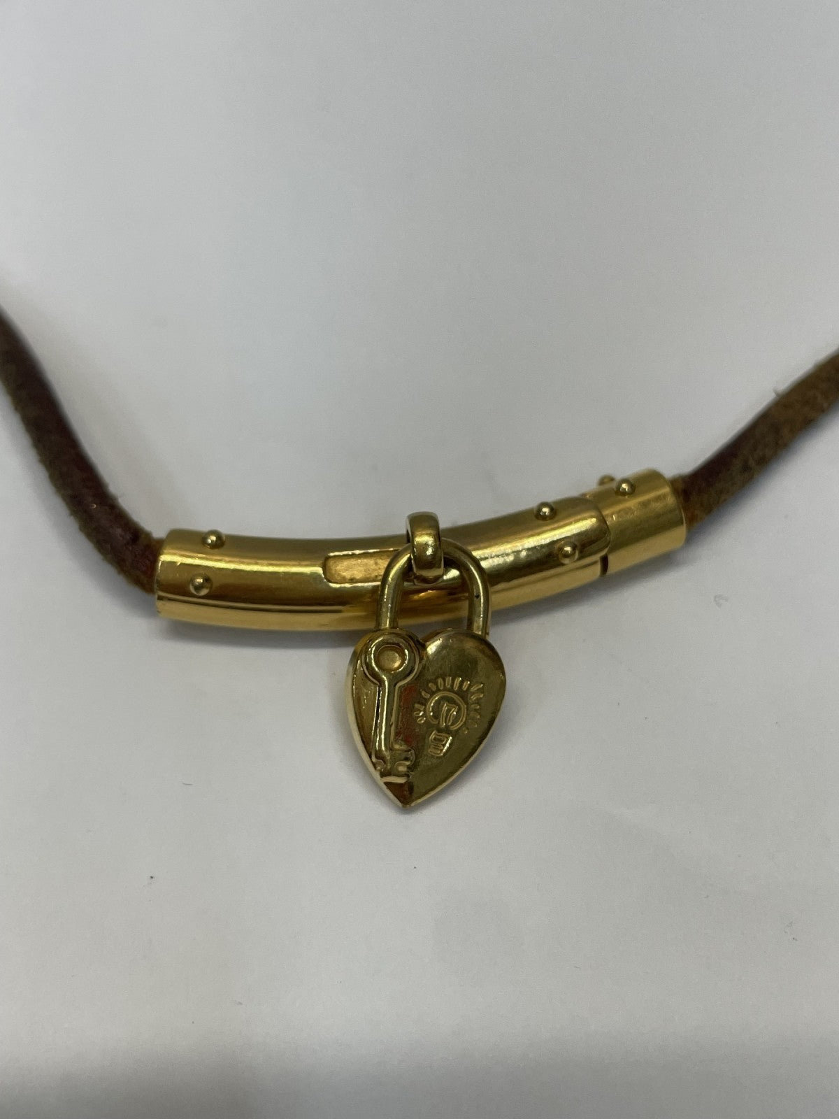 HERMES ヴィヴィリデ ハートパドロックチョーカー