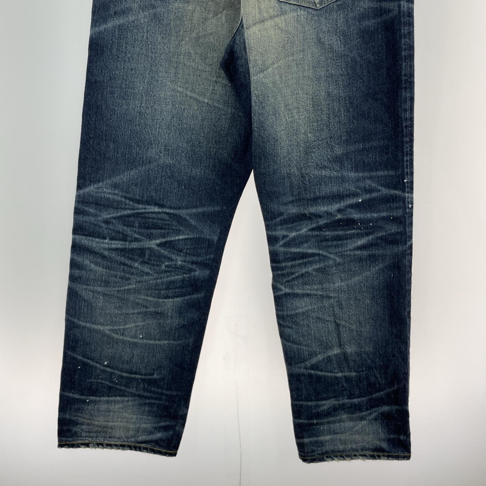 デニムパンツ VINTAGE DENIM PANTS (M) M ネイビー