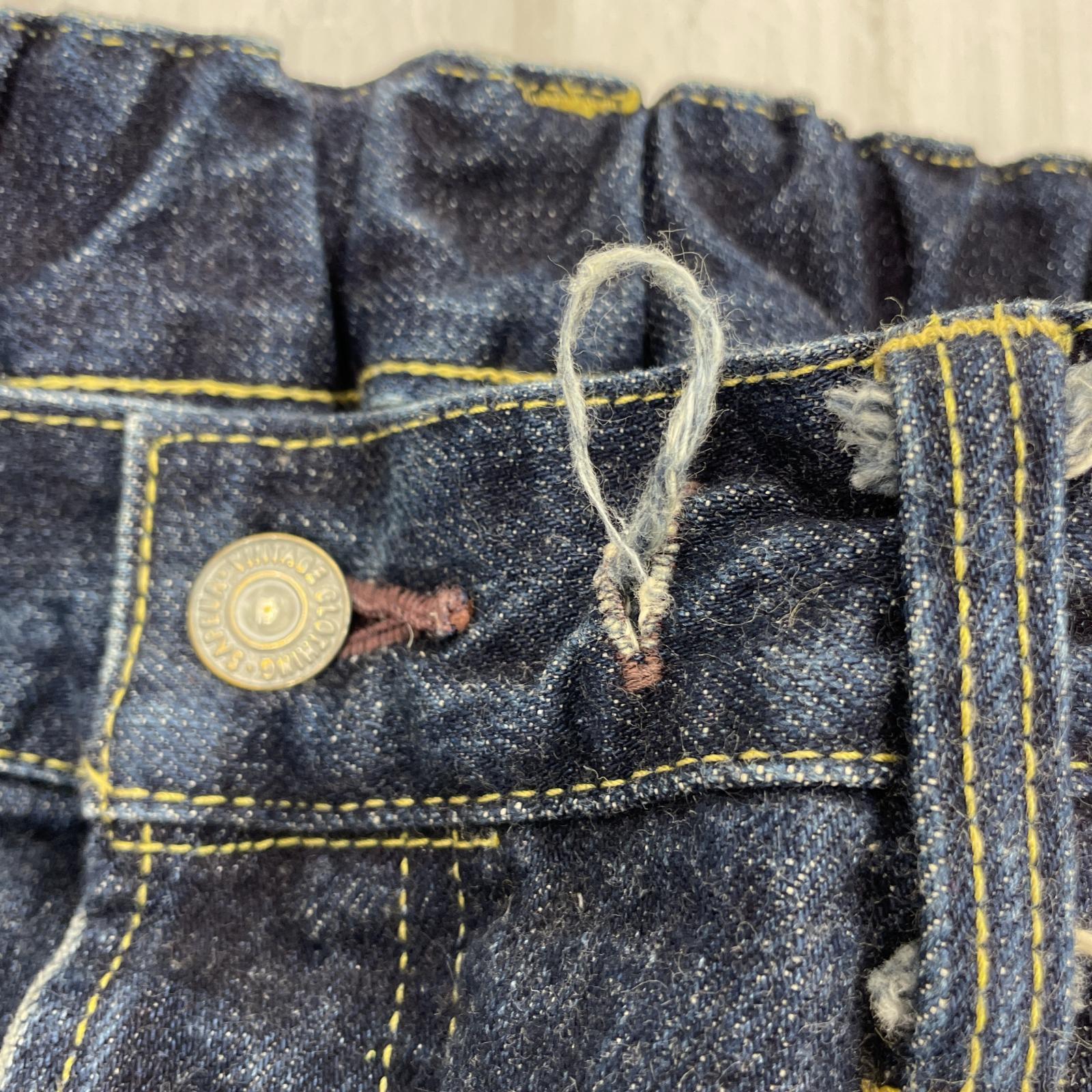 デニムパンツ VINTAGE DENIM PANTS (M) M ネイビー