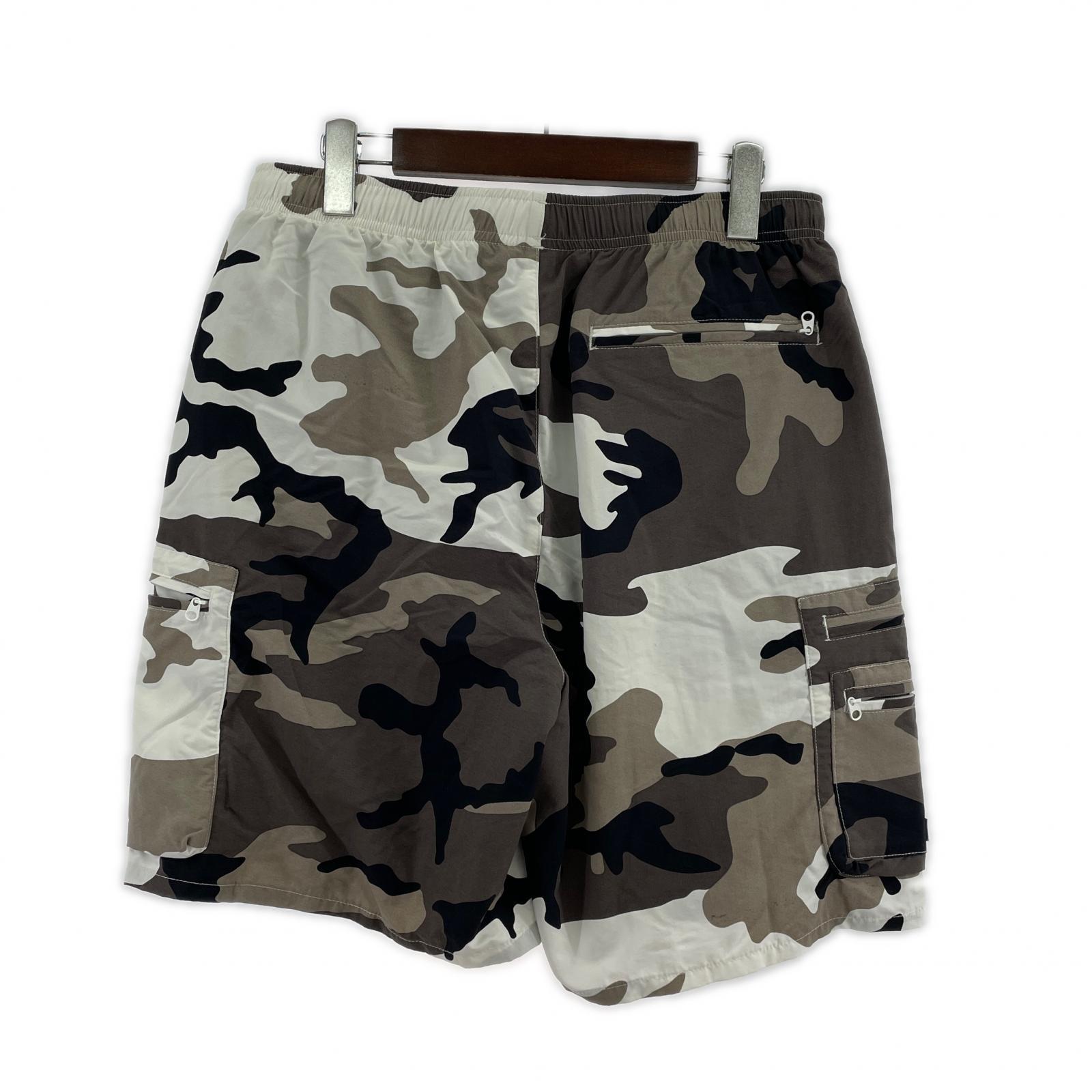 ショートパンツ 25SS カーゴ ウォーターショーツ カモ グレー (S) S