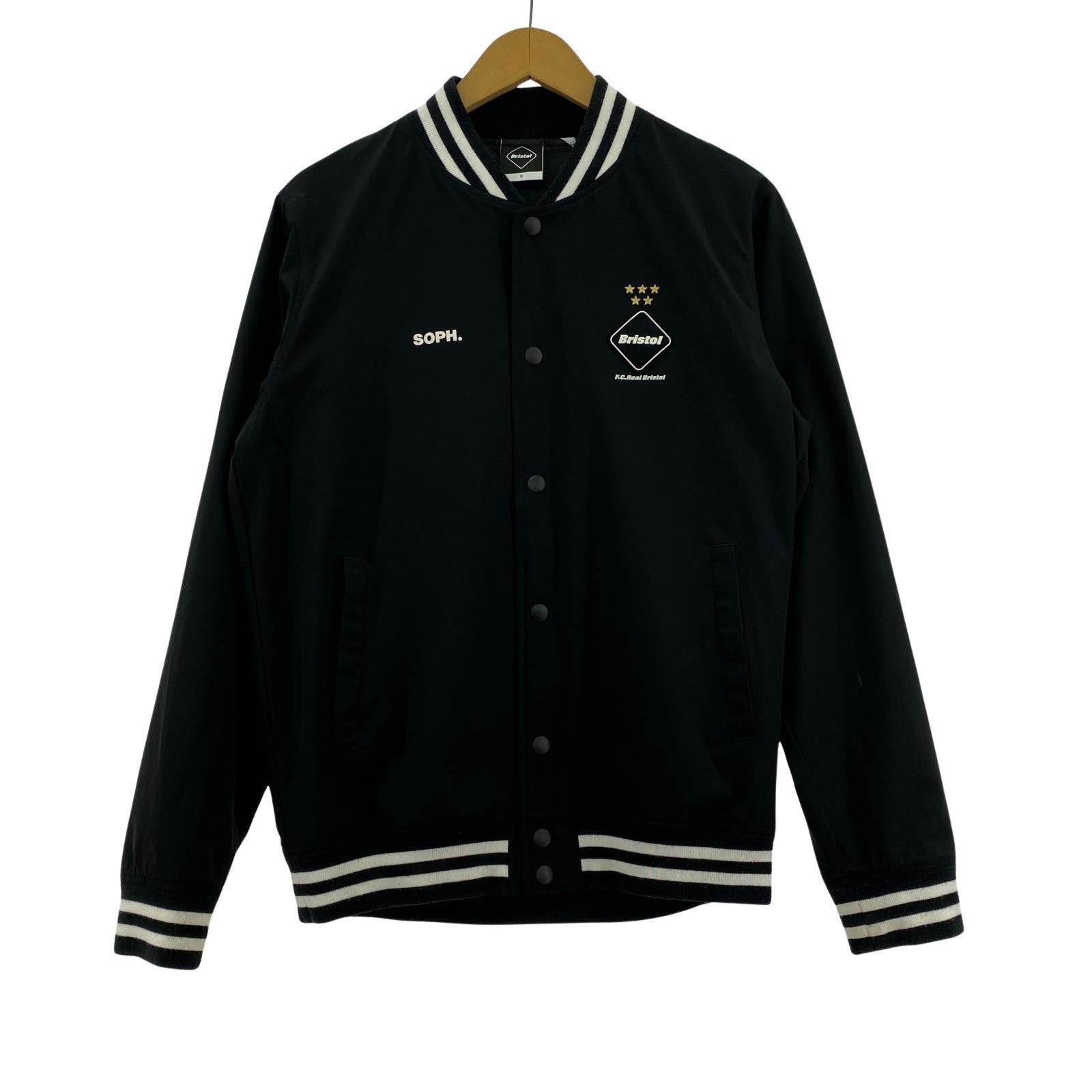ジャケット 20SS/COCA-COLA STADIUM JACKET BLK (S) S ブラック