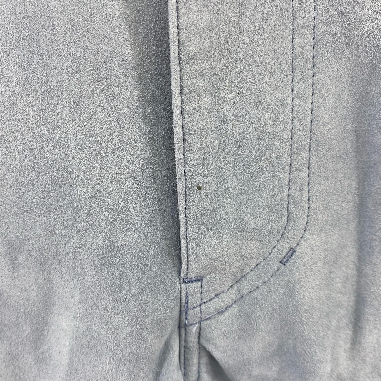 パンツ FAKE SUEDE PAINTER PANTS/BLE 34 ブルー