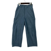パンツ FAKE SUEDE PAINTER PANTS/BLE 34 ブルー